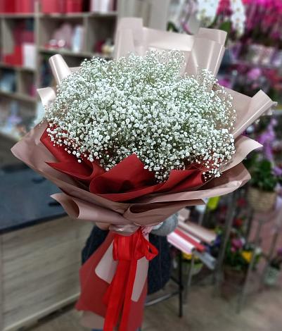 Букет цветов из: Гипсофила в Кропоткине