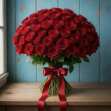 Букет Красные розы Блэк Меджик в Кропоткине