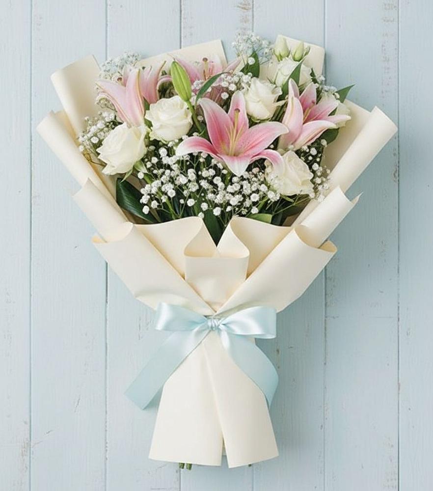 Букет цветов из: Лилии в Кропоткине