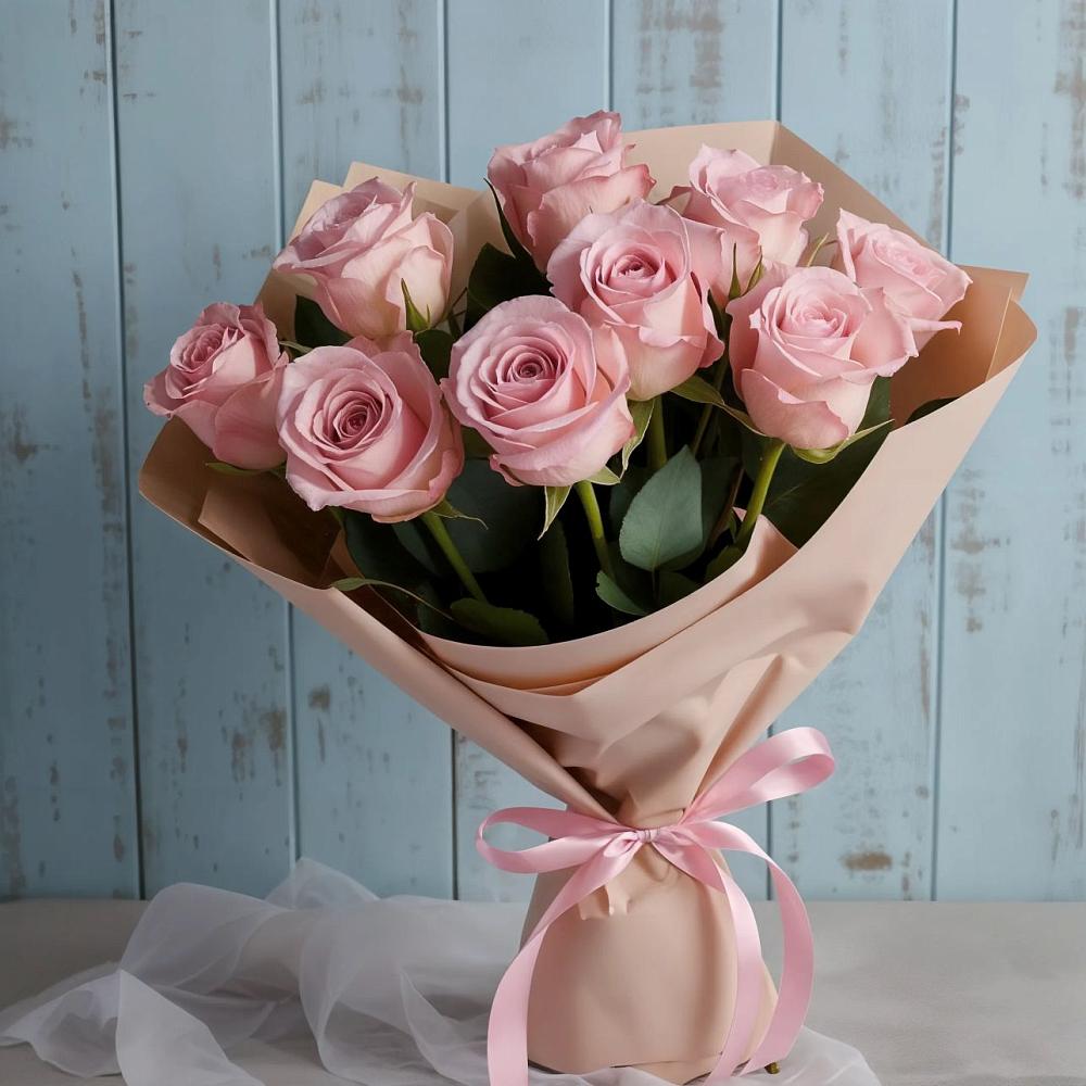 Букет цветов из: Розы в Кропоткине