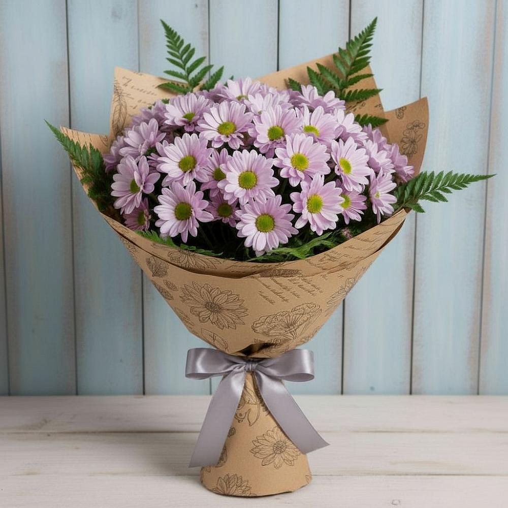 Букет цветов из: Хризантемы в Кропоткине