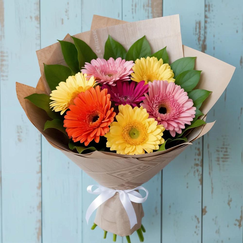 Букет цветов из: Герберы в Кропоткине