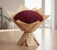 Букет 101 Красная роза в Кропоткине