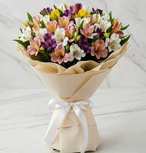 Букет цветов из:  Альстромерии в Кропоткине