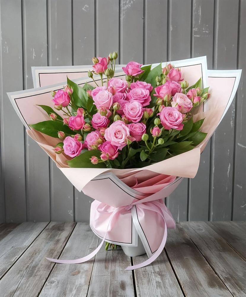 Букет Розовый кустик в Кропоткине