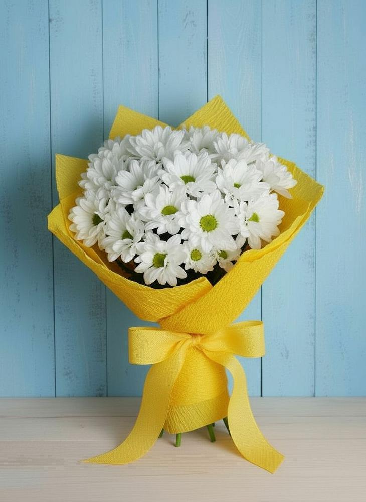 Букет цветов из: Хризантемы в Кропоткине