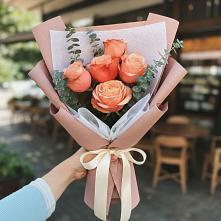 Букет цветов из:  Розы в Кропоткине