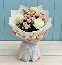 Букет цветов из:  Розы в Кропоткине