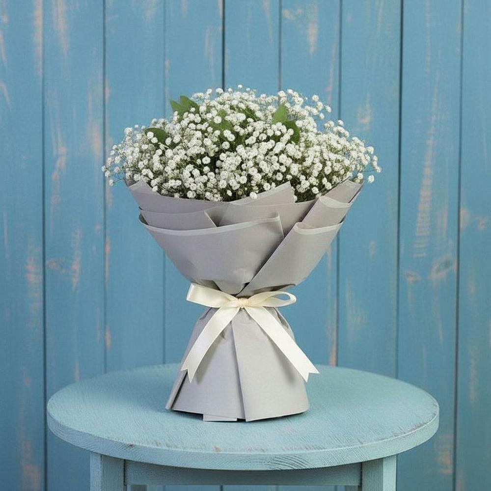 Букет цветов из: Гипсофила в Кропоткине