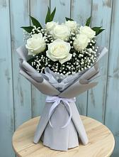 Букет цветов из:  Розы в Кропоткине