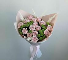 Букет цветов из:  Розы и Хризантемы #REPLACE_PRED# Кропоткине