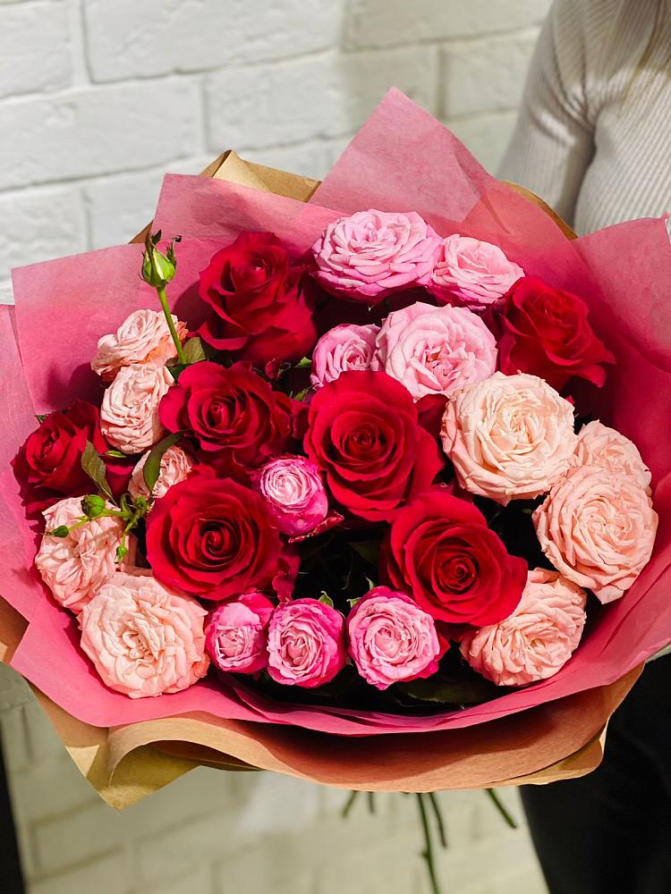 Букет цветов из: Розы в Кропоткине