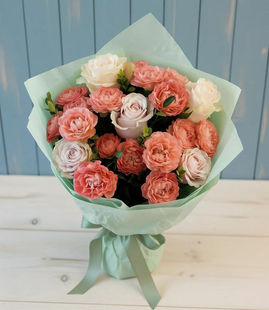 Букет цветов из: Розы в Кропоткине