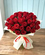 Букет 29 Красных роз в Кропоткине