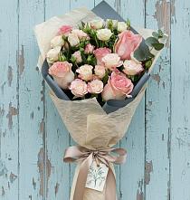 Букет цветов из:  Розы в Кропоткине