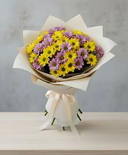 Букет цветов из:  Хризантемы в Кропоткине