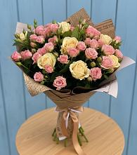 Букет цветов из:  Розы в Кропоткине