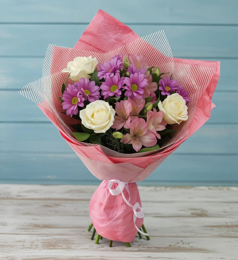 Букет цветов из: Герберы в Кропоткине