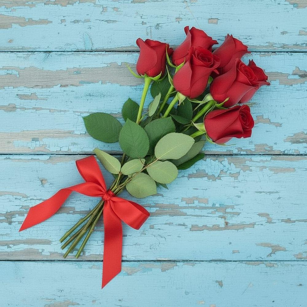 Букет Красные розы в Кропоткине