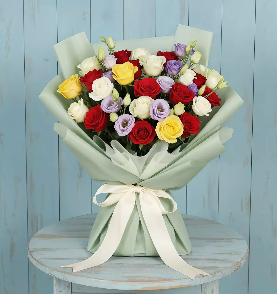 Букет цветов из: Розы в Кропоткине