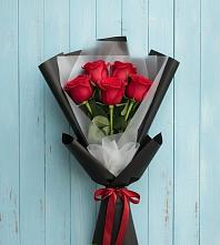 Букет цветов из:  Розы в Кропоткине