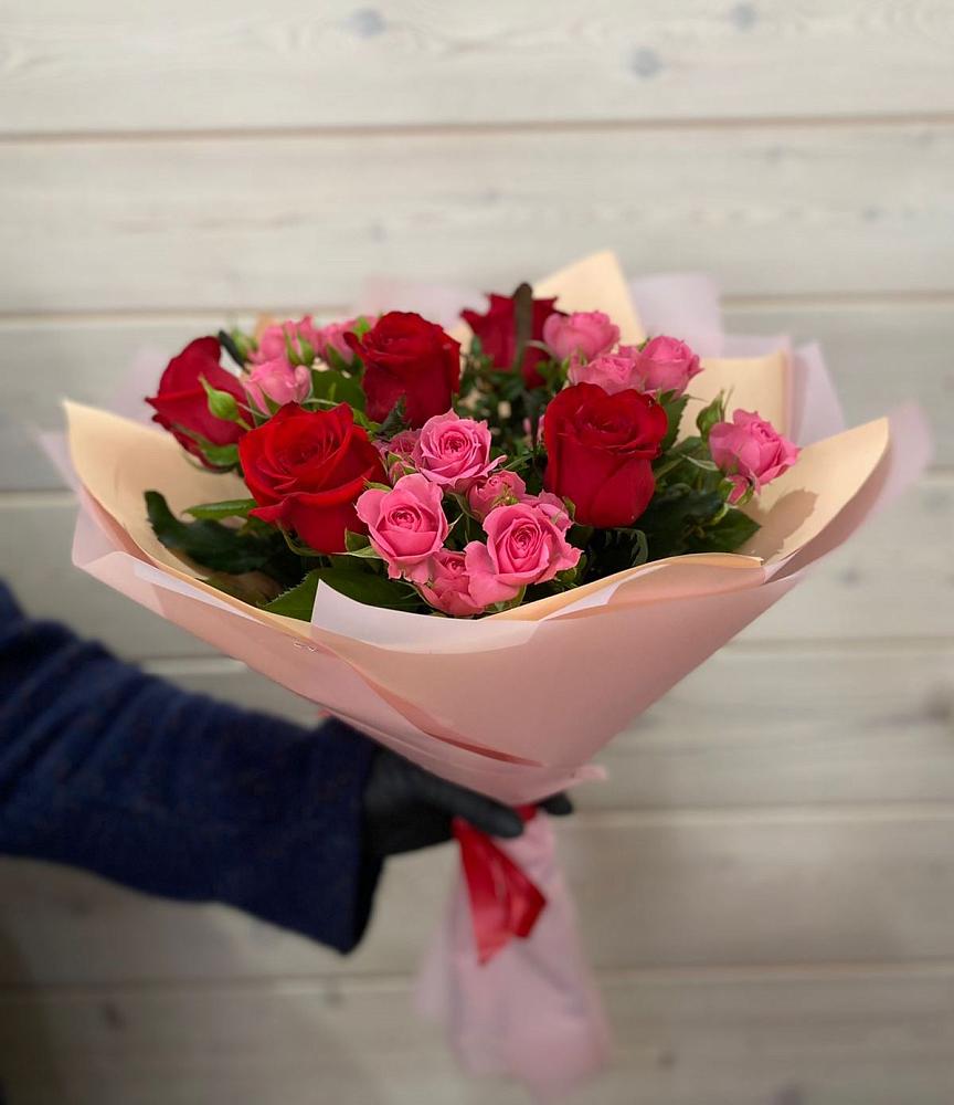 Букет цветов из: Розы в Кропоткине