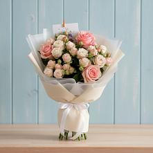 Букет цветов из:  Розы в Кропоткине