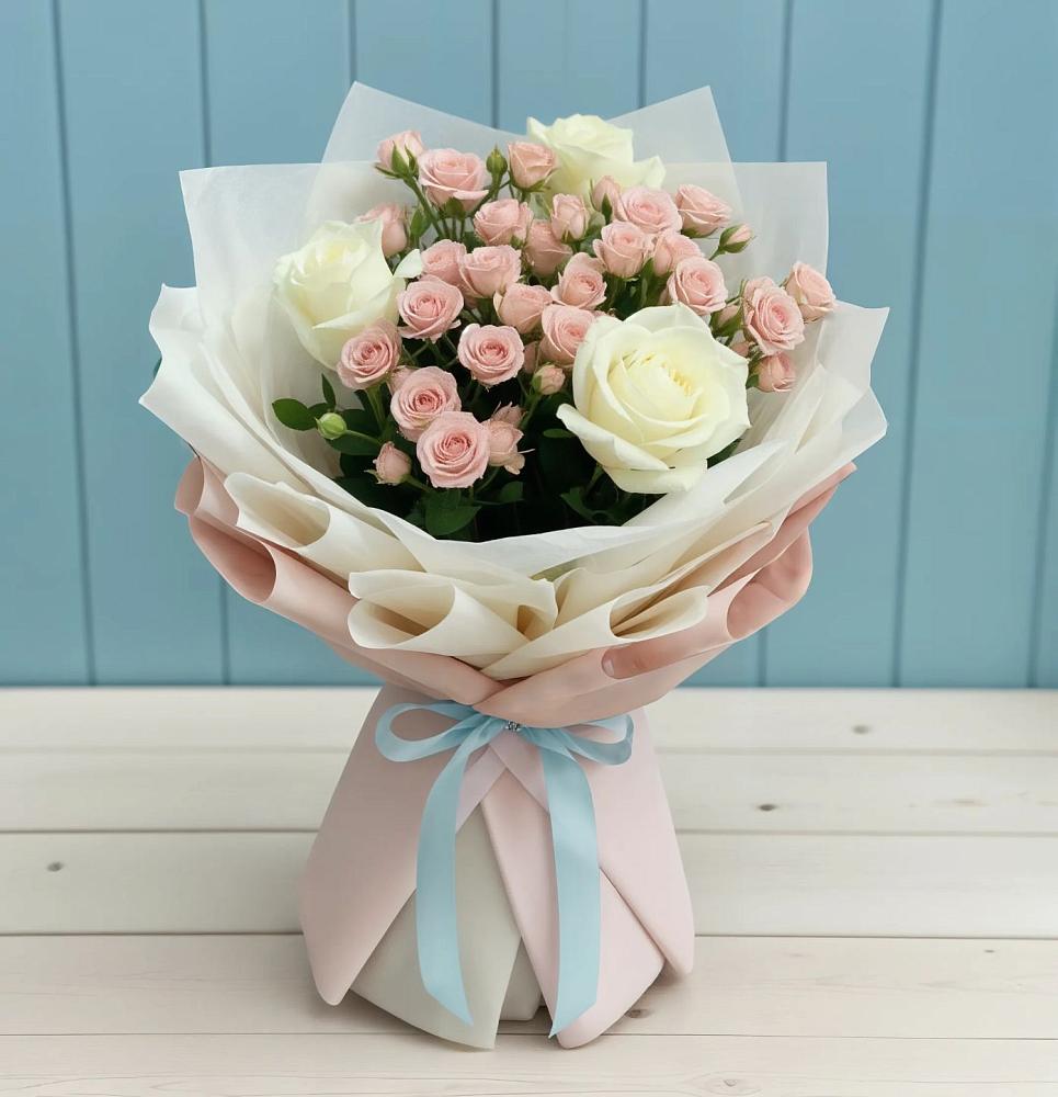 Букет цветов из: Розы в Кропоткине