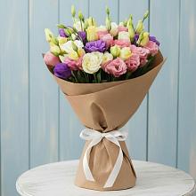 Букет цветов из:  Лизиантусы в Кропоткине