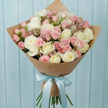 Букет цветов из:  Розы в Кропоткине